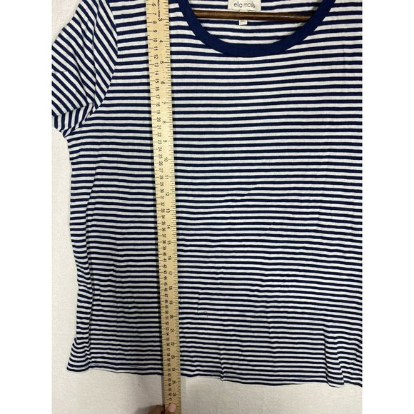 Ella Moss Womens Flattering Fit Ultra Soft Perfect Tee 2-pack Large Multicolor - Picture 3 of 8